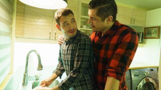 Muscular Step Daddy Rocky Vallarta Pounds His Latino Step Son And Cums In His Mouth - DadCreep