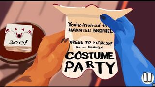 This Halloween Were Exploring the Haunted Brothel [Gay Hentai game PornPlay ] Ep.1 gloryhole fun