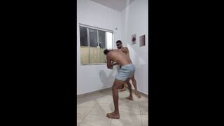 Real Wrestling Between Two Rough Males