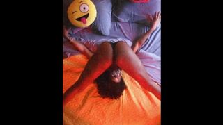 Sexy Little Fem Bouncing Ass and Stretching