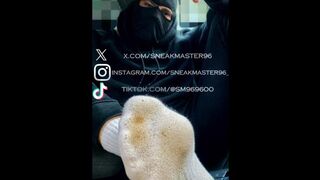 Polish Sneak Master trains his slave in playroom deepthroat smelly socks facefuck twink daddy