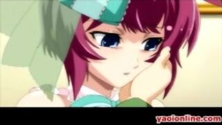 Blonde Hentai Shemale Gets Fucked