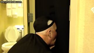 Homemade Gaydaddy Sucks Gloryhole Dick 4 Cum In Mouth