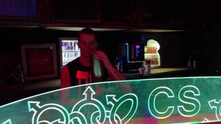 Central Station gay club guest fucks bartender for money