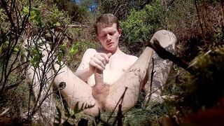 Cumming in the woods