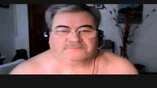 Mature Argentinian Bear Wanks And Cums