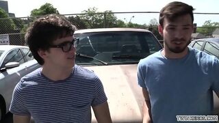 Big Dick Son Threesome And Cumshot