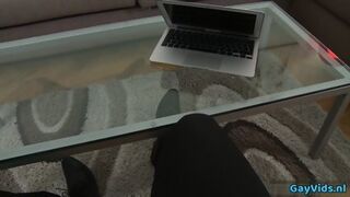 Hot Daddy Casting And Eating Cum
