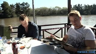Hot Son Rimjob With Cumshot