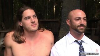 Hot Son Bound And Cumshot