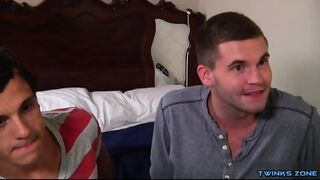 Big Dick Son Threesome With Cumshot