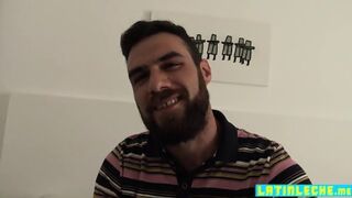 Teen Bareback Fucked By His Boyfriend And Old Stepdad