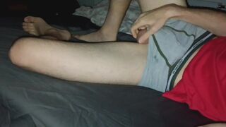 Cumshot into my Underwear