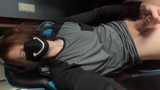 cute twink strokes thick dick