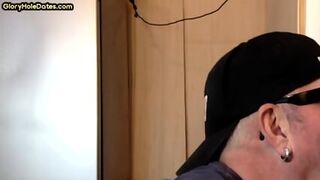 Mature Gay Cocksucker Gloryhole Fucked In Homemade Closeup