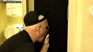 Real Mature Gloryhole Lover Sucks Cock In Homemade Blowjob