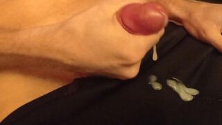 guy jerks off near the old radio