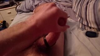More playing with my vibrating oxball and dildo