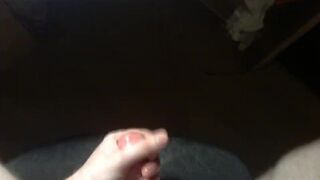 POV Big Ginger Dick jerks off. Irish redhead blows a load