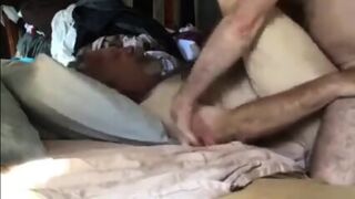 Bareback Daddy Gets Fucked Hard