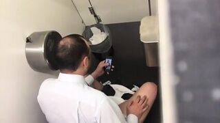 Str8 Spy Daddy In Public Toilet Part 2