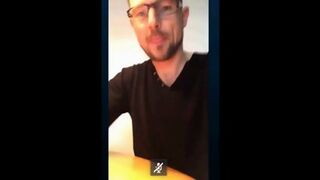 Str8 Daddy Showing Off His Cock On Cam