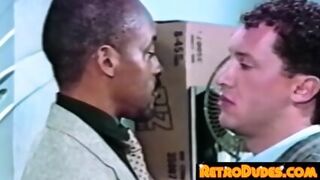 Office Stud Switches Heads With Hungover Black Guy Before Cupping