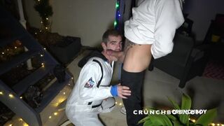 Real Astronaut from NASA fucked bareback outdoor in the night by Kevin DAVID For CRUNCHBOY