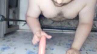 Talking dirty and sucking a dildo - Fernando Devil