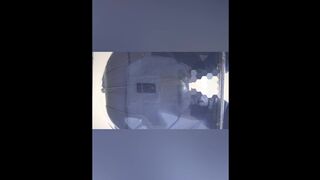 [Flood warning! ] A video of a man wearing jeans leaking so much pee that the camera almost breaks