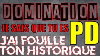 AUDIO DOMINATION - SUCK ME otherwise I say you're GAY