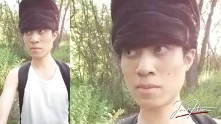 Jon Arteen cosplayer fan boy of "Scouts" & "Le Jeu de pistes" gay porn movies of Jean-Daniel Cadinot