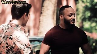 Barebacked Bottom Outdoor Fucked And Jizzed By Muscled Top