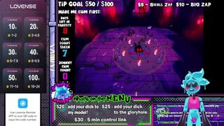 Gay Slime Femboy Plays Cult of the Lamb with Buttplug integration