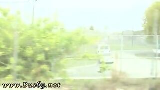 Gay Husband Blowjob A Twist On The BaitBus!