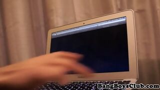 Amateur Euro Jerks His Cock Until Cumshot