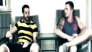 Sexy Jock Rides Big Cock