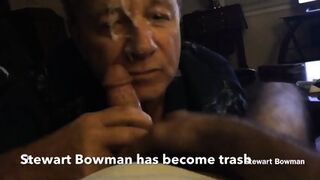Iâ€™m Stewart Bowman And I LOVE Being A Cocksucker!