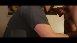 Fucking Buddy S Throat Good And Cum On His Face