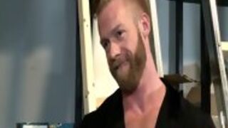 Cock Gobbling Hunk Jizzed