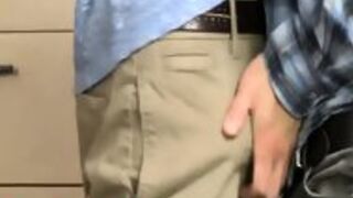 Stud Takes Huge Throbber