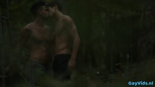 Big Dick Gay Flip Flop And Cumshot