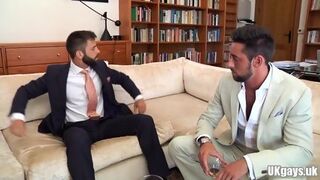 Muscle Gay Anal Sex With Cumshot