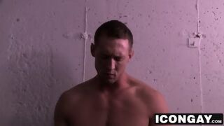 Musuclar DILF Jaxton Wheeler Piercing This Hunks Asshole