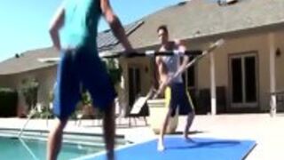 Pornstar Cums Outdoors