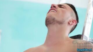 Big Dick Gay Flip Flop And Cumshot