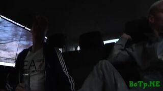 Nasty Gay Dudes Fuck In A Car