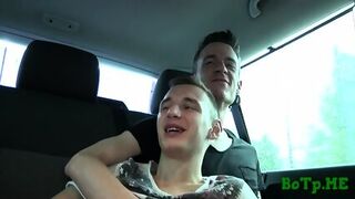 Tight Gay Boys Enjoy Car Fucking