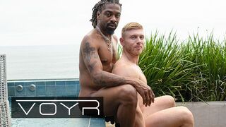 VOYR - Matt Ellis Gets His Ass Stretched In Doggystyle By The Handsome Stud Phat Rabbit Killer