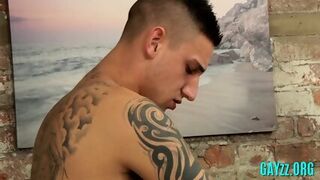 Crazy Dude Plays With His Dick